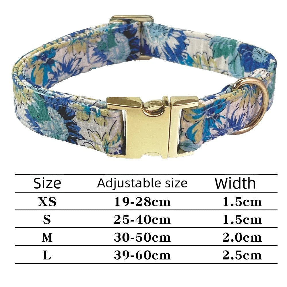 Floral Cat Collar - Luxe Whiskers