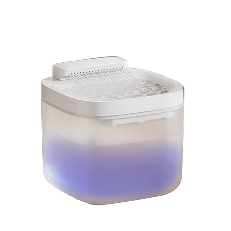 3L USB Pet Water Fountain with Pump & Filter Anti-Dry Burning Cat Water Dispenser Auto Recirculating Pet Water Flow Drinker Luxe Whiskers