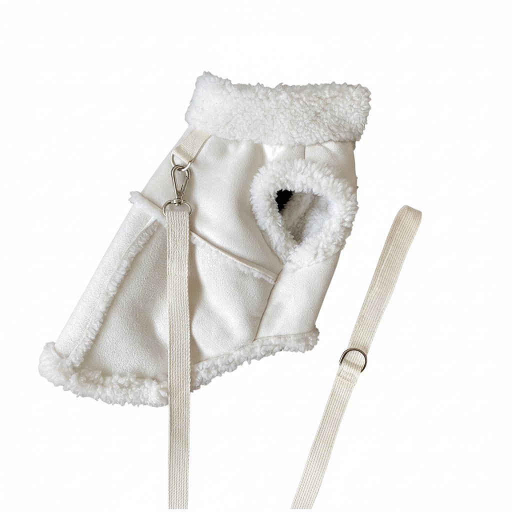 Winter Cat Fleece Coat - Luxe Whiskers
