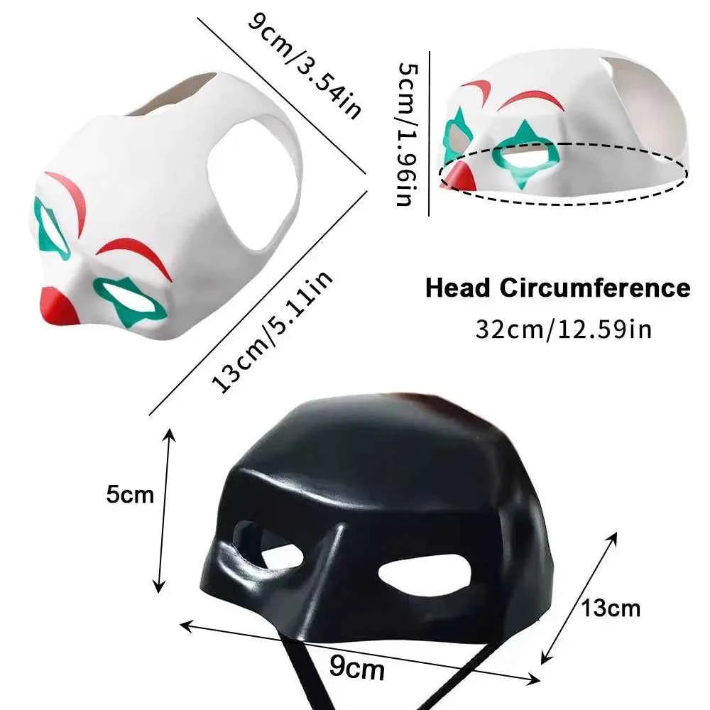 Halloween Cat Mask - Batman & Joker