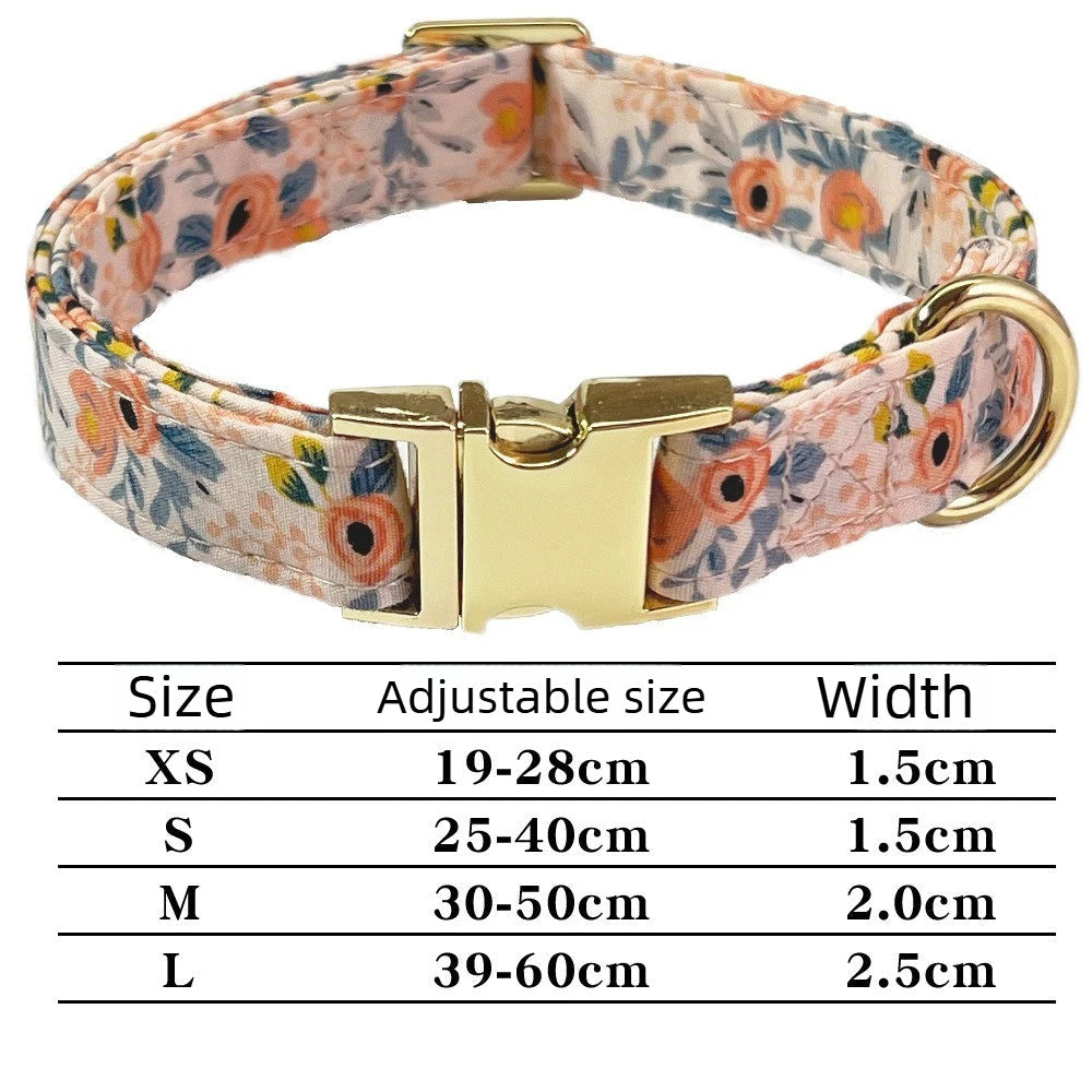 Floral Cat Collar - Luxe Whiskers