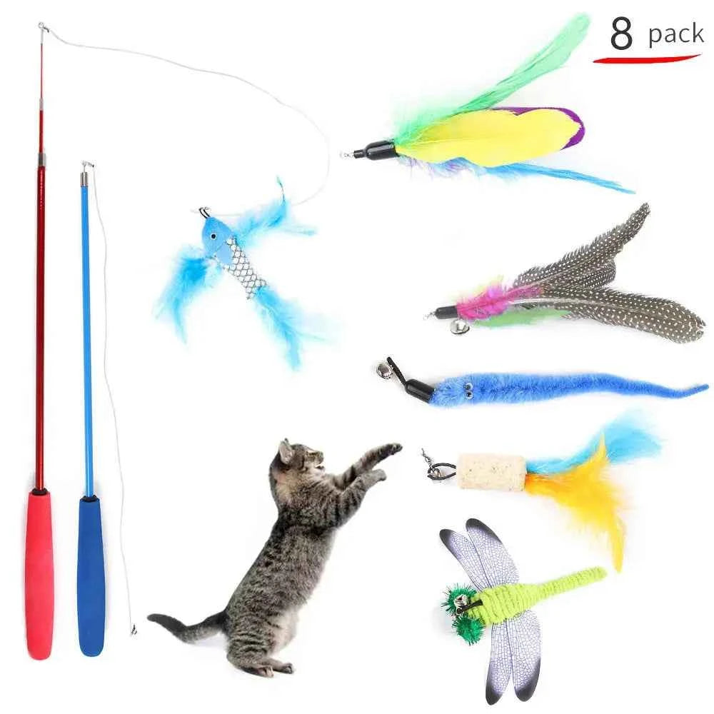 Interactive Value Cat Toy Sets - Luxe Whiskers