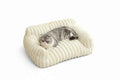Cozy Cat Sofa Bed - White - Luxe Whiskers