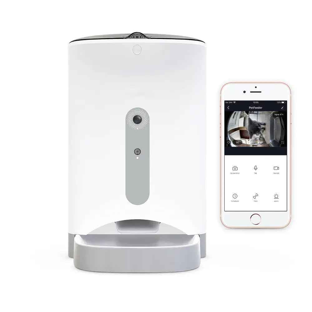 Smart Camera Pet Feeder - Luxe Whiskers