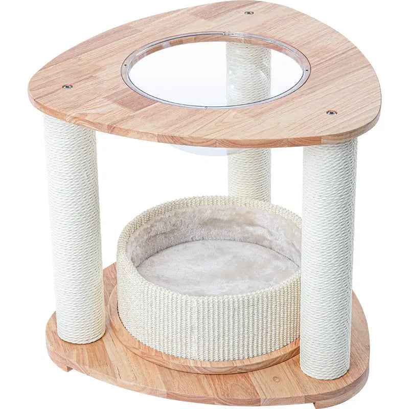 HONEYPOTCAT Space Pod Cat Tower - 52cm - Luxe Whiskers