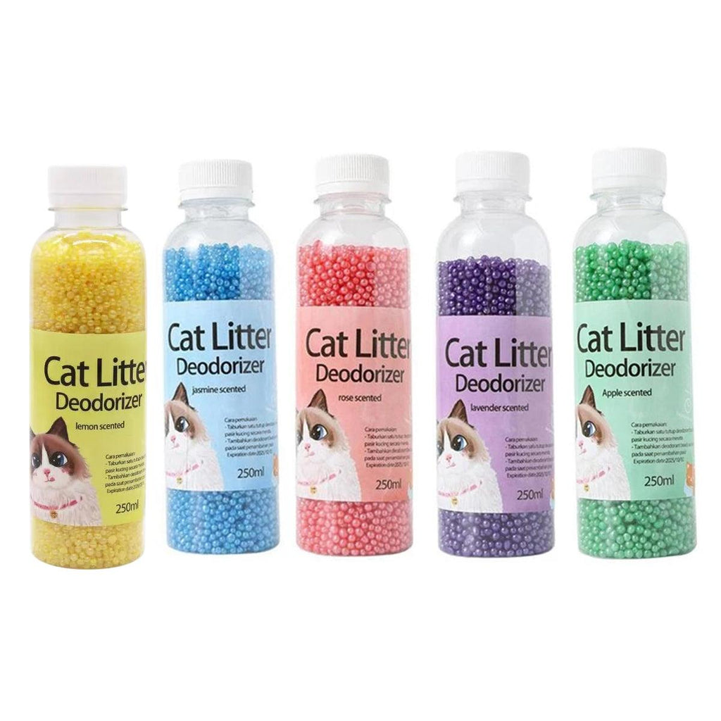 High Adsorption Cat Litter Deodorant Beads 250ml - Apple - Luxe Whiskers