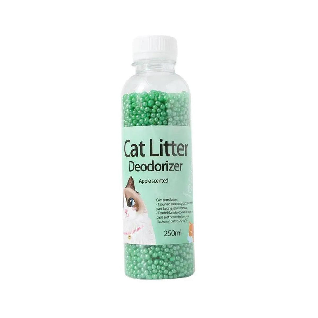 High Adsorption Cat Litter Deodorant Beads 250ml - Apple - Luxe Whiskers
