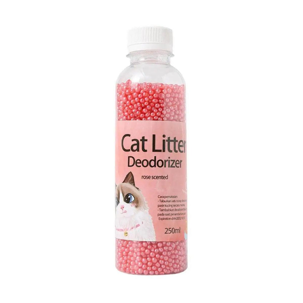 High Adsorption Cat Litter Deodorant Beads 250ml - Rose - Luxe Whiskers
