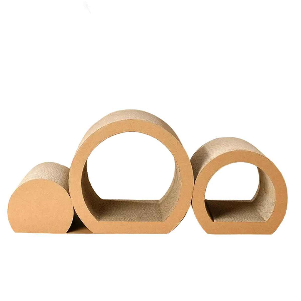 3pcs Cat Scratching Tunnel - Luxe Whiskers
