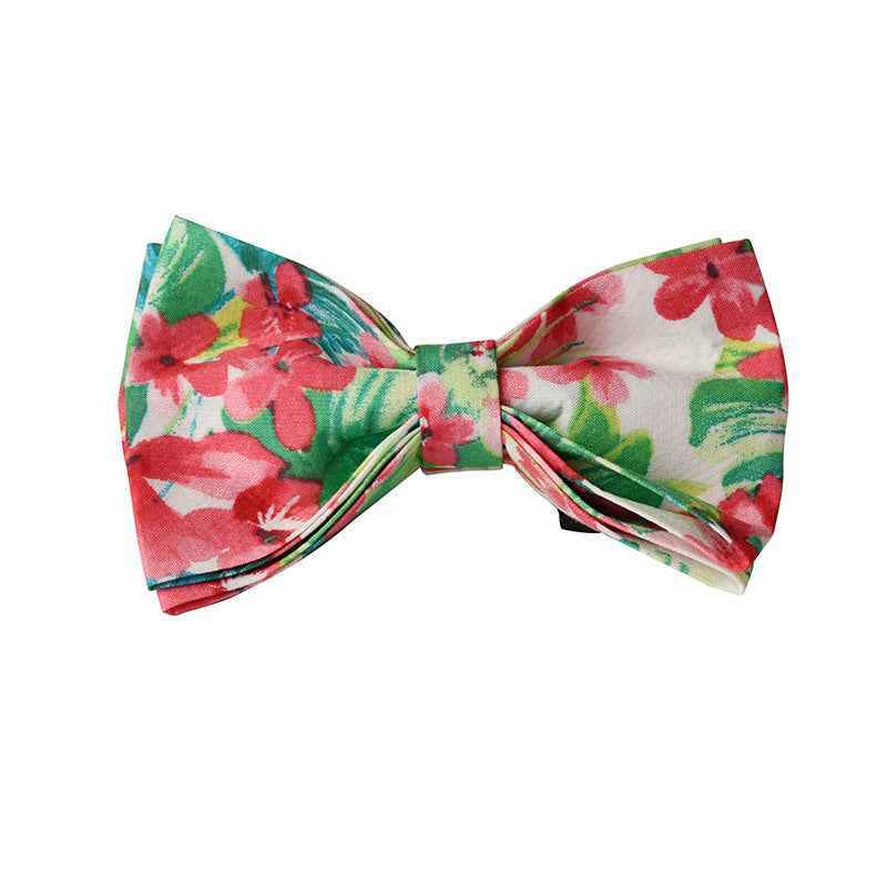 Red Floral Cat Collar - Luxe Whiskers