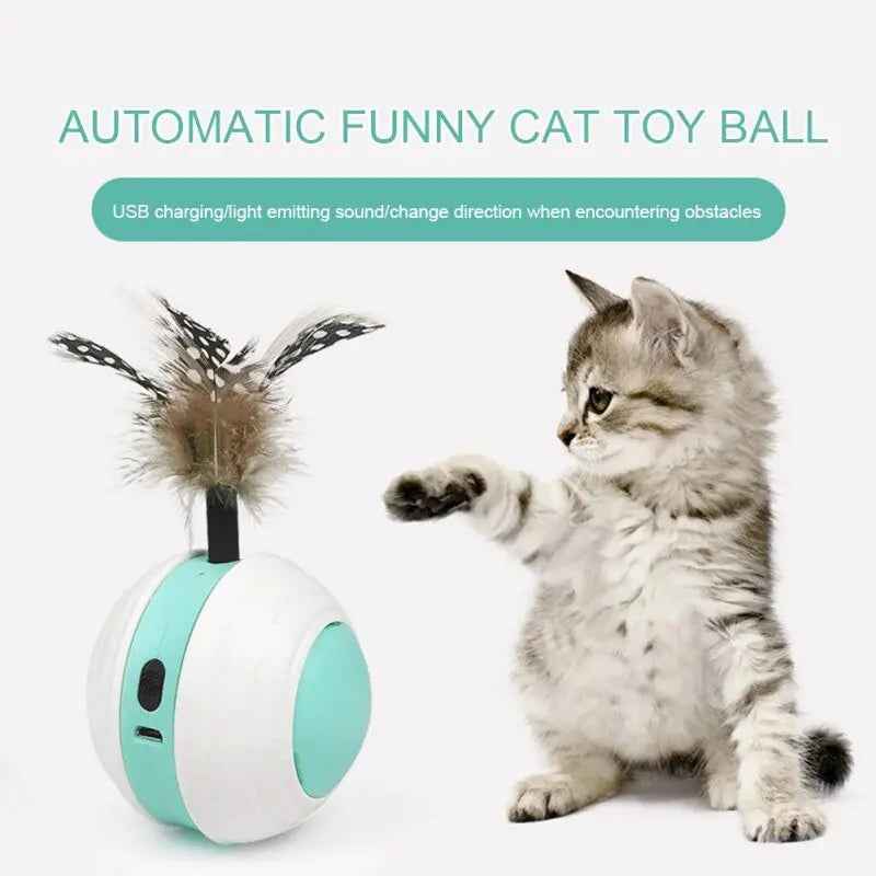 Smart Interactive Cat Ball Toy - Luxe Whiskers